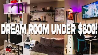 How I Transformed My Brother's Dream Room! | Amazon & Ikea Finds