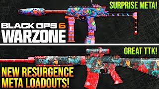 WARZONE: Top 5 BEST RESURGENCE META LOADOUTS After MAJOR Weapons Update! (BO6 WARZONE META Weapons)