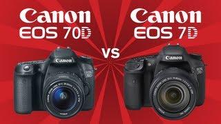 Canon 70D vs Canon 7D