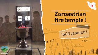 Zoroastrian fire temple ! 1500 years on !