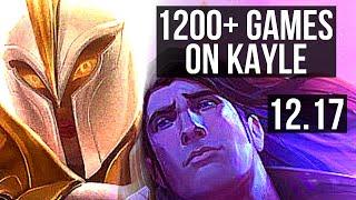 KAYLE vs TARIC (TOP) | 1200+ games, 1.1M mastery, 6/3/10 | EUW Master | 12.17