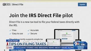 Tips on filing taxes