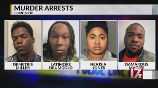 4 charged in Vance County murder from December