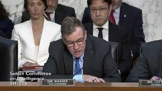 Sen. Warner Speaks on the Signal Chat Fiasco During the Worldwide Threats Hearing