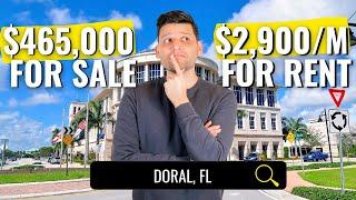 What $2,900 Rent gets YOU in Miami | Doral Property Tour ($465,000)