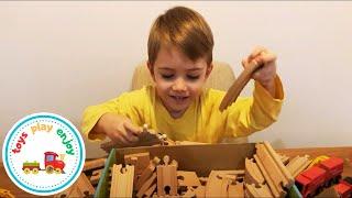 OYUNCAK İNCELEME | HARİKA OYUNCAK AHŞAP RAYLARI | THOMAS AND FRIENDS | ALL ENGINES GO