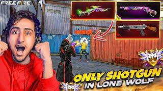 Only Shotgun Challenge For My SubscriberM10-M1887 Lone Wolf [A_s Gaming] - Free Fire India