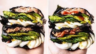 This snack only has 1 net carb!  | The BEST Nori Wraps #shorts