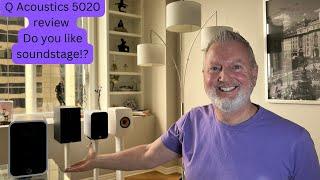 Q Acoustics 5020  REVIEW- Let's talk about how wide the soundstage these standmount speakers throw!