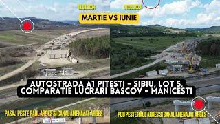 Autostrada A1 Pitesti - Sibiu, Lot 5, Bascov - Manicesti | Comparatie lucrari | Webuild #howitsmade