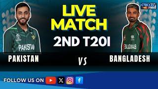 PAK vs BAN 2nd T20I LIVE | Pakistan Vs Bangladesh Live Score | PAK vs BAN Scorecard Live | 2nd T20I