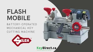 Introducing the NEW Flash Mobile - Battery-Operated Key Cutting Machine By SILCA 