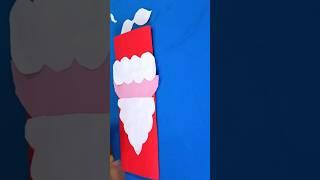 Christmas card making | #shorts #youtubeshorts #trending #christmas #creative #diy #easy #video #art