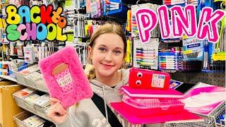 Just PINK Back to School Supplies! Sisters and Family