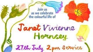 A Service to celebrate the life of Janet Hornsey