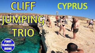 CYPRUS SEA CAVES || CAPE GRECO || part 16 #cyprus #ayianapa #cliffjumping