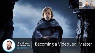 Rise of the Video Jedi: How to Create Videos and Measure ROI Webinar, Hosted by Vidyard & Explainify