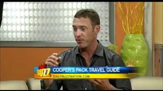 Brandon Rudd, Cooper's Pack Travel Guides on the Daily Buzz