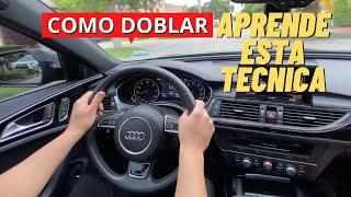 TECNICAS PARA APRENDER A DOBLAR AL CONDUCIR UN AUTO EN TUS PRIMERAS CLASES DE MANEJO.