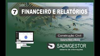 07  Sistema construção civil  Financeiro da obra    SADMGESTOR