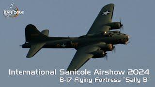 International Sanicole Airshow 2024: B-17 Flying Fortress "Sally B"