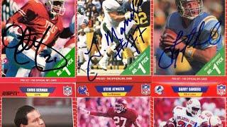 1989 Pro Set Football Complete Set - A TTM Breakdown (How Many Autographs Can You Get?)