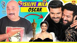 SECRET WHY  RRR GOT OSCAR   Naatu Naatu Song | Deepika Padukone Oscar Award 2023 | Bharat Verse