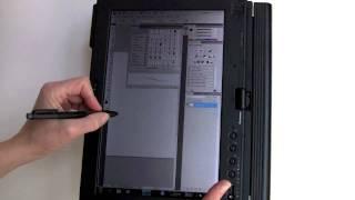 Lenovo ThinkPad X201t Tablet PC Video Review