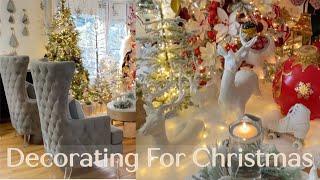 HOW TO DECORATE FOR CHRISTMAS 2023 LIKE A PRO/DECORATING IDEAS/TIPS/HOME DECOR INTERIOR DESIGNTREND