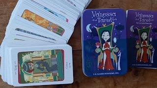 Vanessa Tarot in a tin Flip through