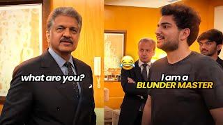 "I am a BLUNDER MASTER"  Samay to Anand Mahindra