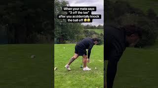 “3 off the tee” #golf #englandgolf #funny