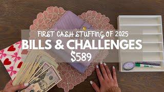  CASH ENVELOPE STUFFING $589