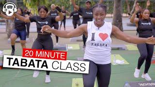 20-Minute | Tabata Step Workout Class (w/ Uduak)