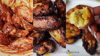 Perfectly Marinated Spicy Chicken Wings & Plantain Recipe Best For Christmas