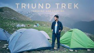 | Triund Trek An Absolute Thriller | Overnight Camping Experience ️| Mcleodganj | Himachal Pradesh|