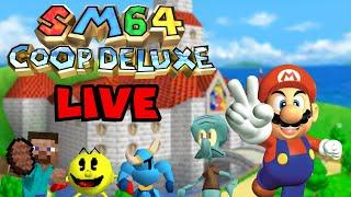 Mario 64 Co-op Deluxe LIVE - JustJasen birthday stream