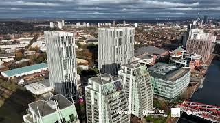 X1 Media City Drone Footage - January 2023