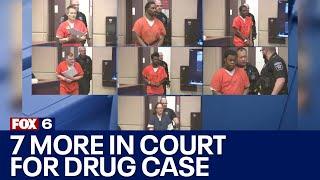 Milwaukee-area drug investigation; 7 more make court appearances | FOX6 News Milwaukee