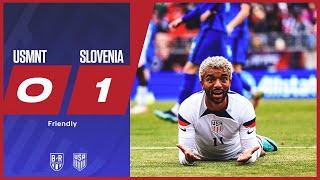 Slovenia beat the USMNT in a friendly | USMNT 0-1 Slovenia | Official Game Highlights