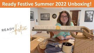 Ready Festive Summer 2022 Unboxing