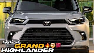 2025 Toyota GRAND HIGHLANDER - New Toyota GRAND HIGHLANDER 2025