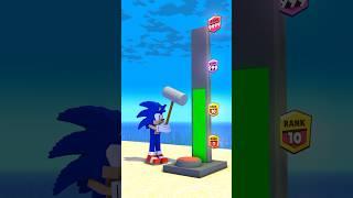 Who is Stronger ? SuperHeroes Vs Sonic Vs Baby Herobrine #minecraft #sonic