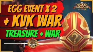 EGGS AND WAR! 401/412/636/365/474/59 WAR COVERAGE + CRACKING EGGS ON 2 ACCOUNTS!