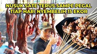 BANYAK ARTIS DAN PEJABAT YANG MAKAN SATE DI SINI! MAS KAESANG SAMPE TURUN TANGAN MAU INVESTASI!