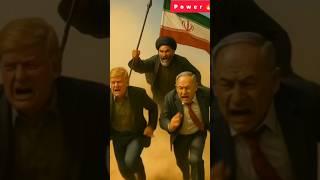 Ek Tha Mullah, Do Thay Bhagoray!"#iranvsisrael #khamenei #netanyahu #trump #funny #shorts