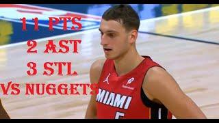 Nikola Jovic 11 Pts 2 Ast 3 Stl Miami Heat vs Denver Nuggets HIGHLIGHTS