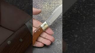 Customized Canada Gromann OEM folding knife 9cr18mov blade copper+rosewood handle pocket