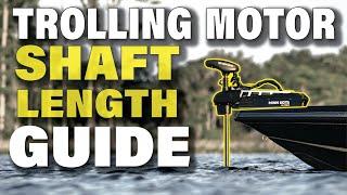 Trolling Motor Shaft Length Guide // How To Measure For Your Boat