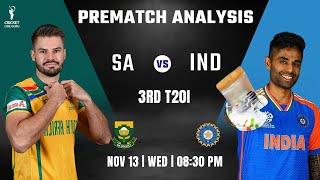 SA vs IND 3rd T20I PREDICTION, Dream 11 Team, Playing 11, Pitch Report, Key Players, Who Will Win?